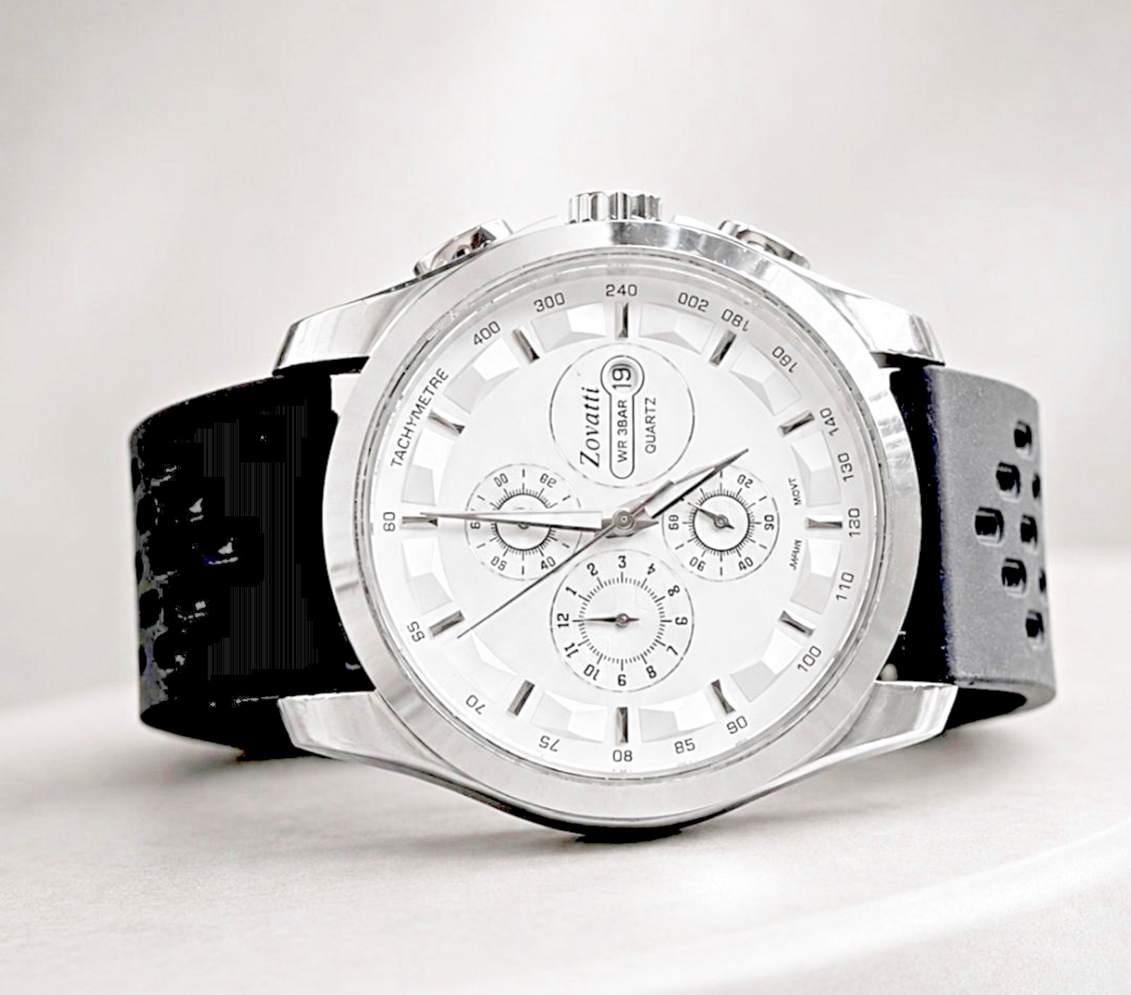 Military – Pilot – Zovatti Aeronautica Dual Tachymetere – 3ATM – Quartz