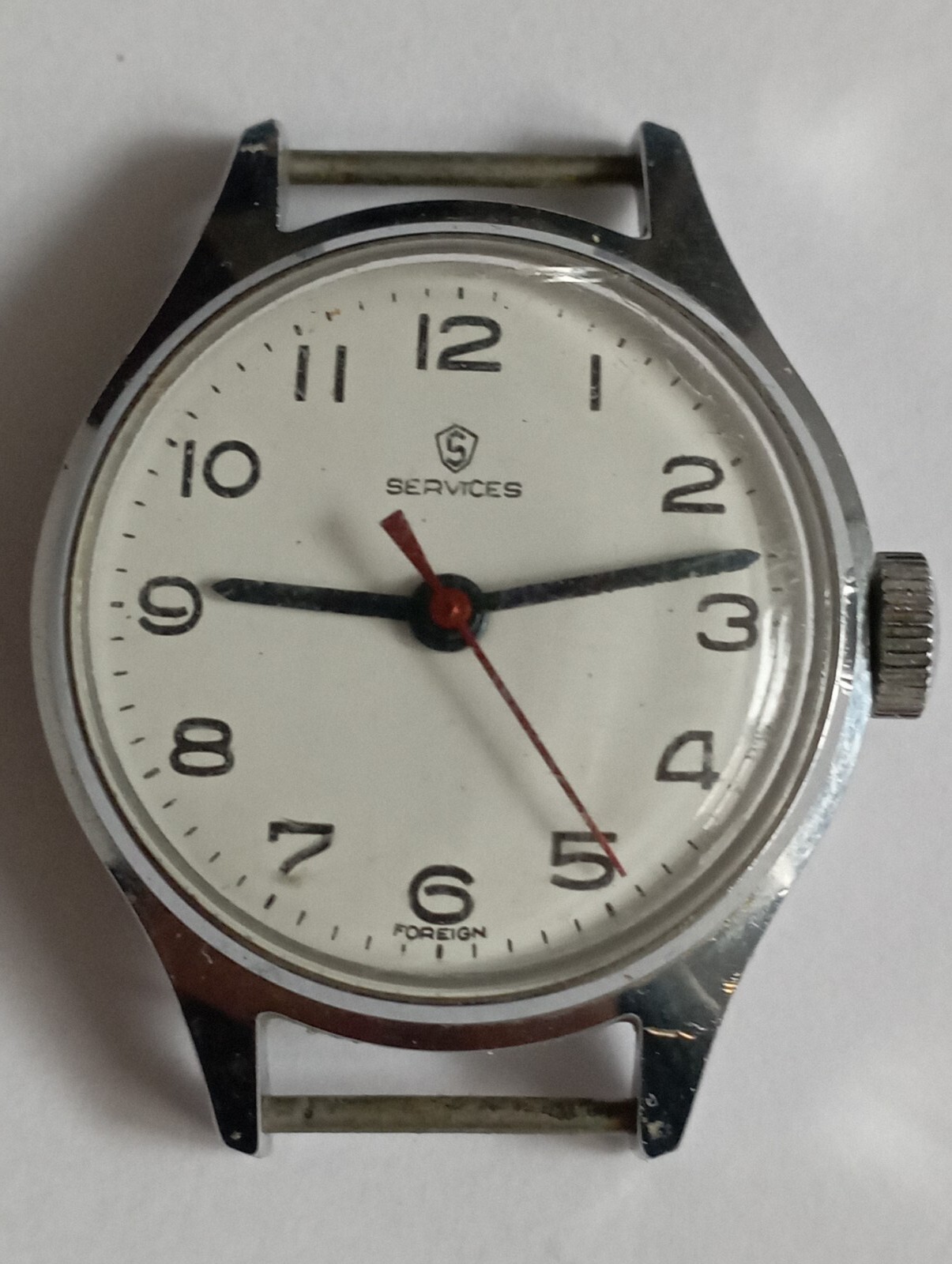 VINTAGE Germany SERVICES classic watch cal UMF 24 from 1970 EXPORT FOREIGN RUHLA
