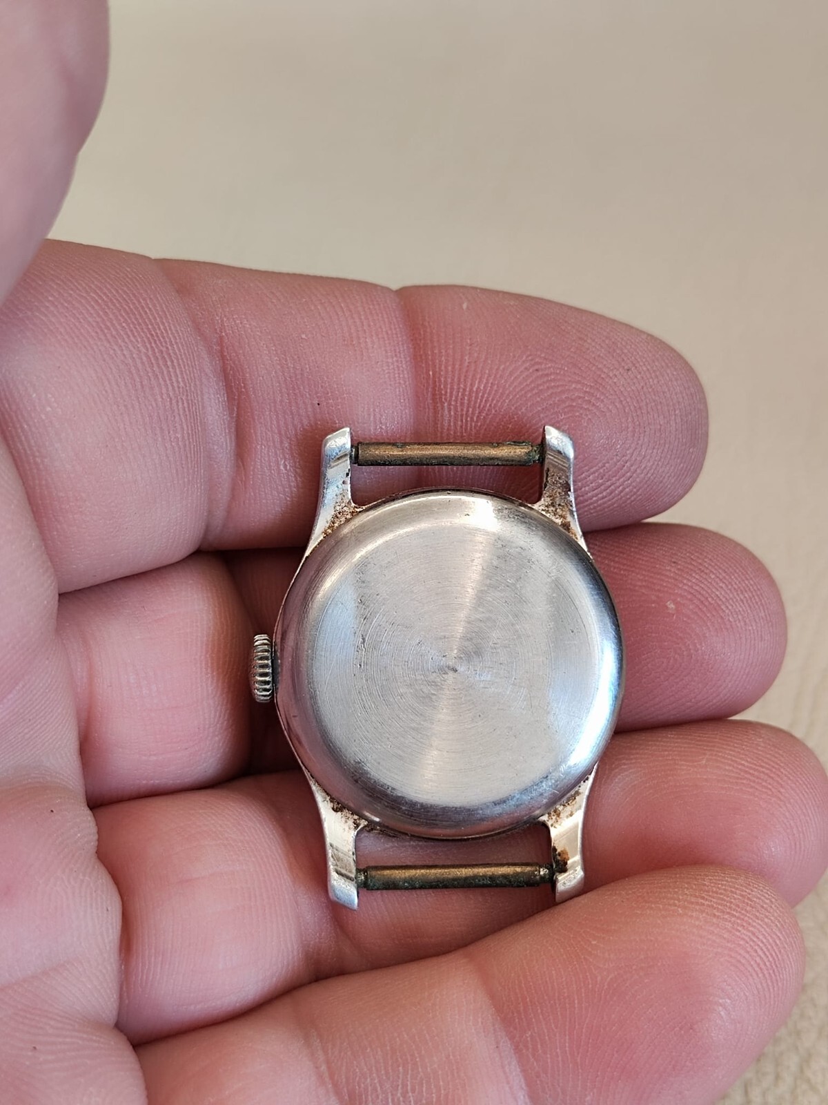 1962 POBEDA PChZ 2602 Vintage Soviet Military Mechanical Men’s Wristwatch, USSR