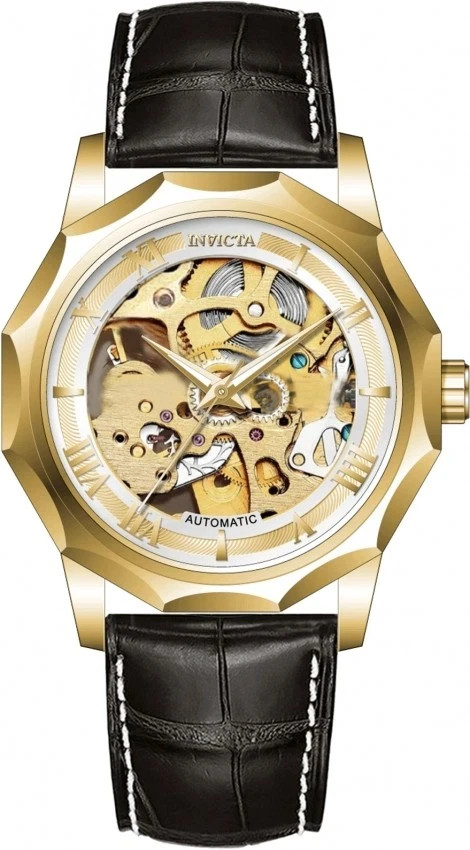Invicta Objet d’Art 69124 Men’s 42mm Automatic Skeleton Dial Watch New