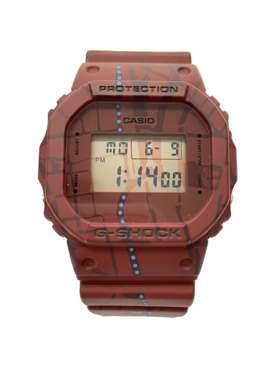 CASIO G-SHOCK DW-5600SBY-4JR Brown Red Resin Quartz Digital Watch
