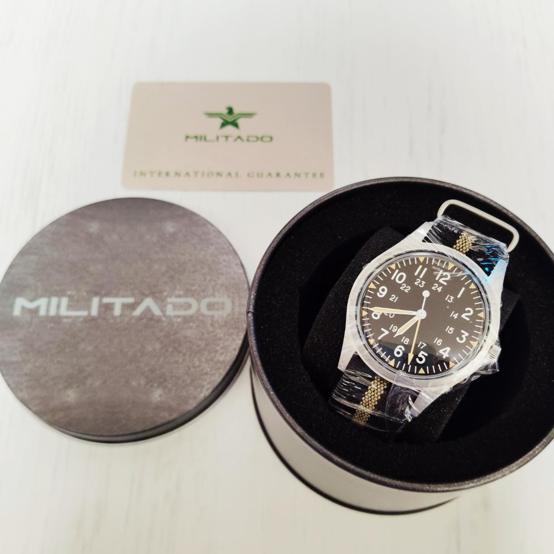 MILITADO Military Watch ML07 Quartz Miyota 2035