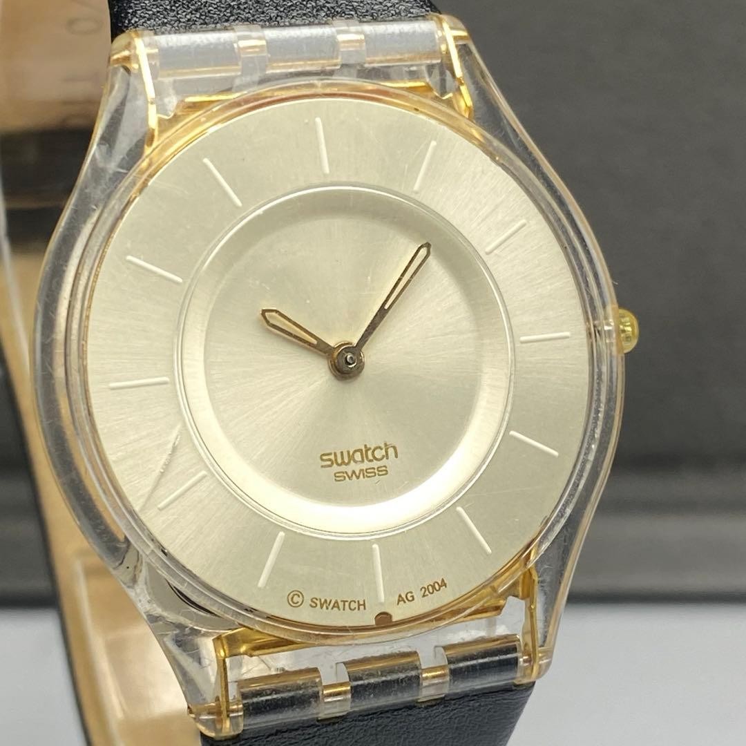 Ultra-Thin Swatch Skin SWISS Battery Replaced Genuine Belt