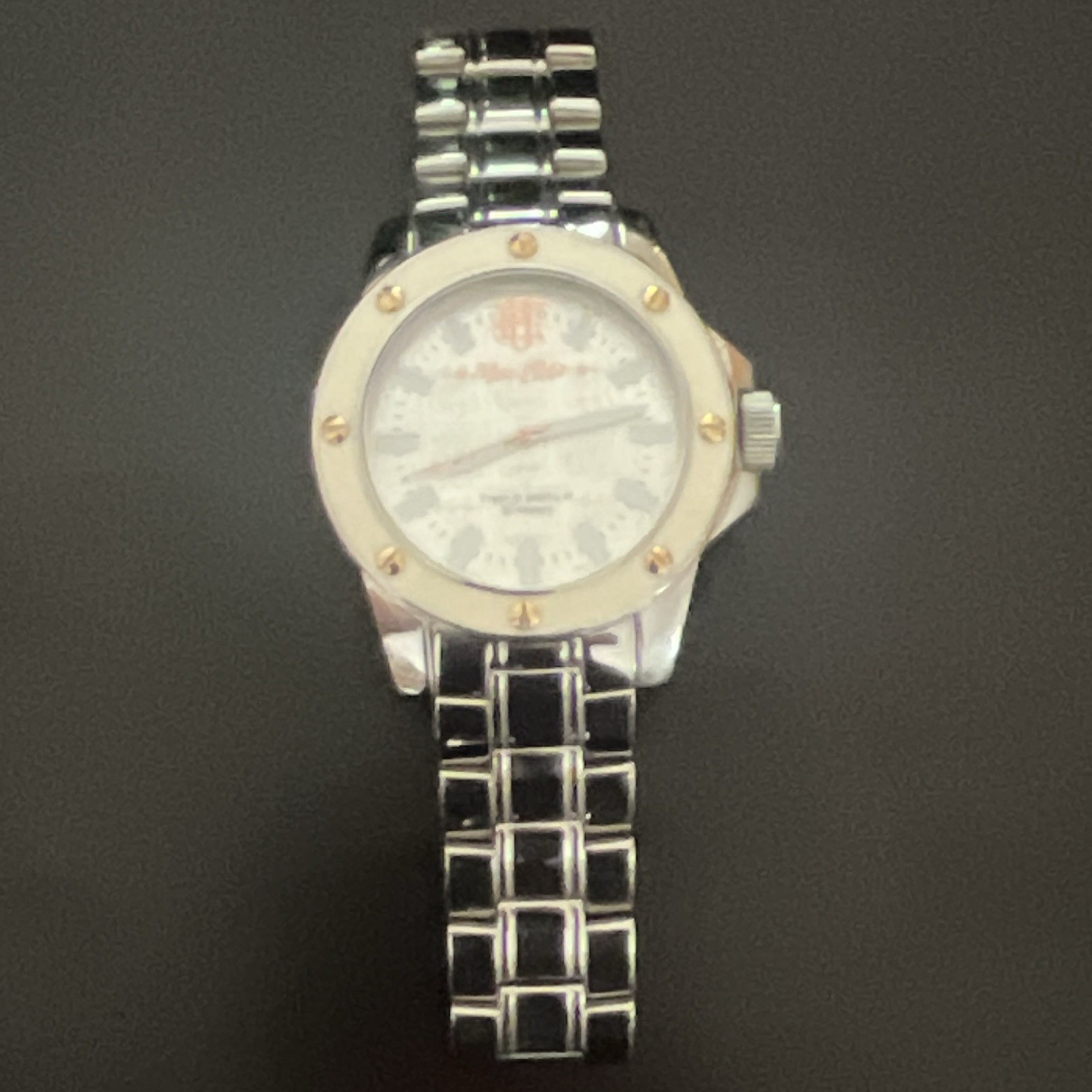 Marc Echo Bracelet Two-Tone stainless Steel case Japan movement 42mm