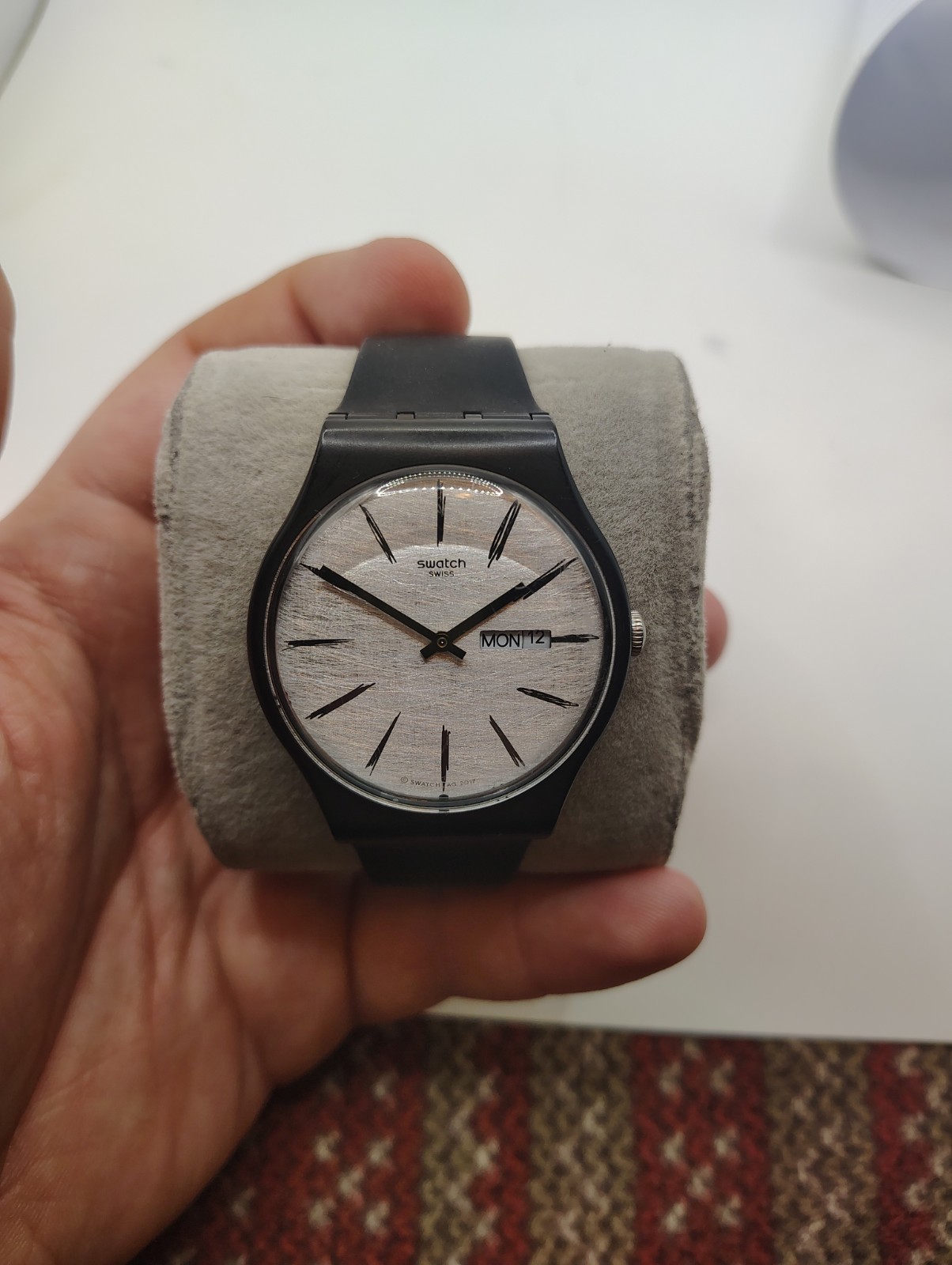 Swatch Swiss SUOB726 Matita. Watch New Battery And Works.