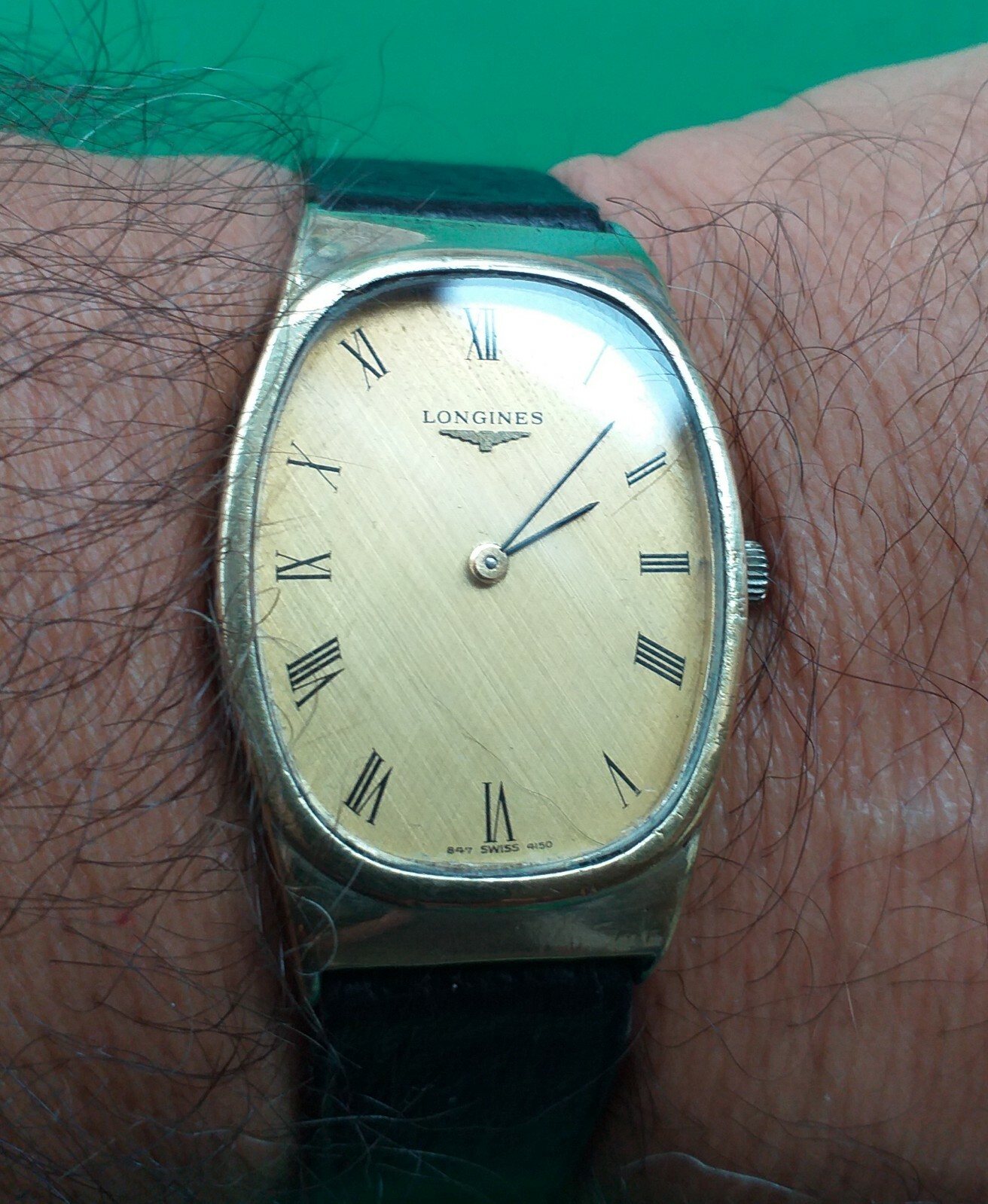 Gents GP Longines Manual Watch.Swiss 17 Jewels Cal847.4 Ref.4150-847 GWO