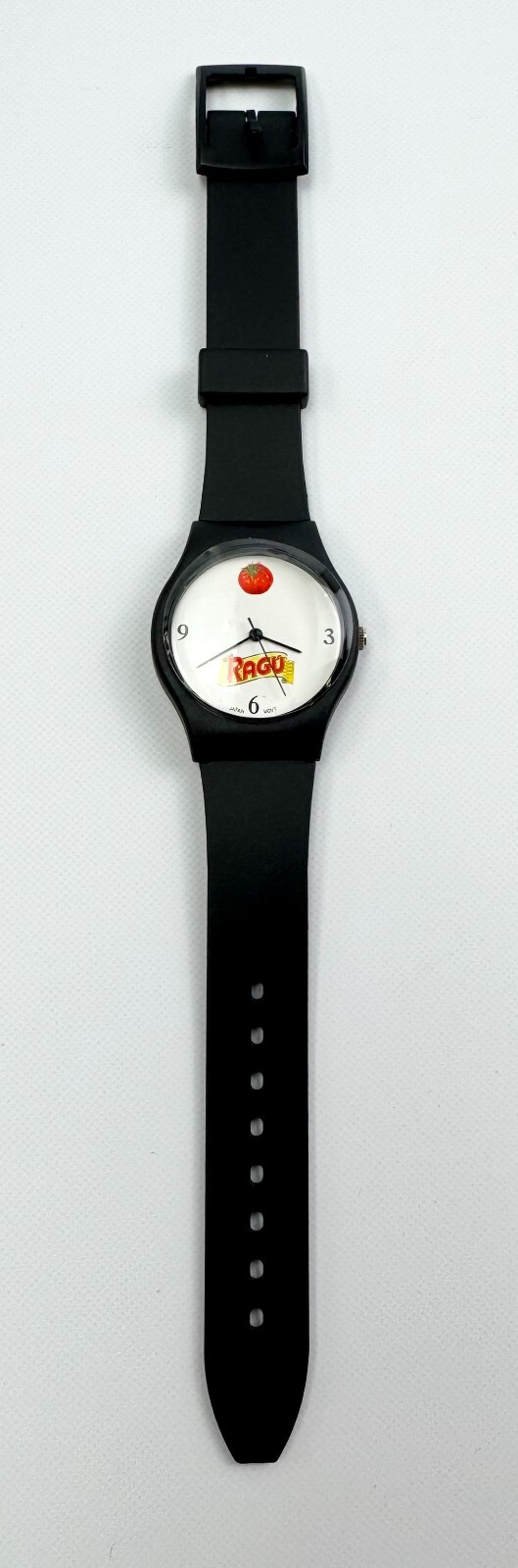 RARE Ragu Advertising Promo Wrist Watch Pasta Tomato Sauce Food Chef Quartz HTF