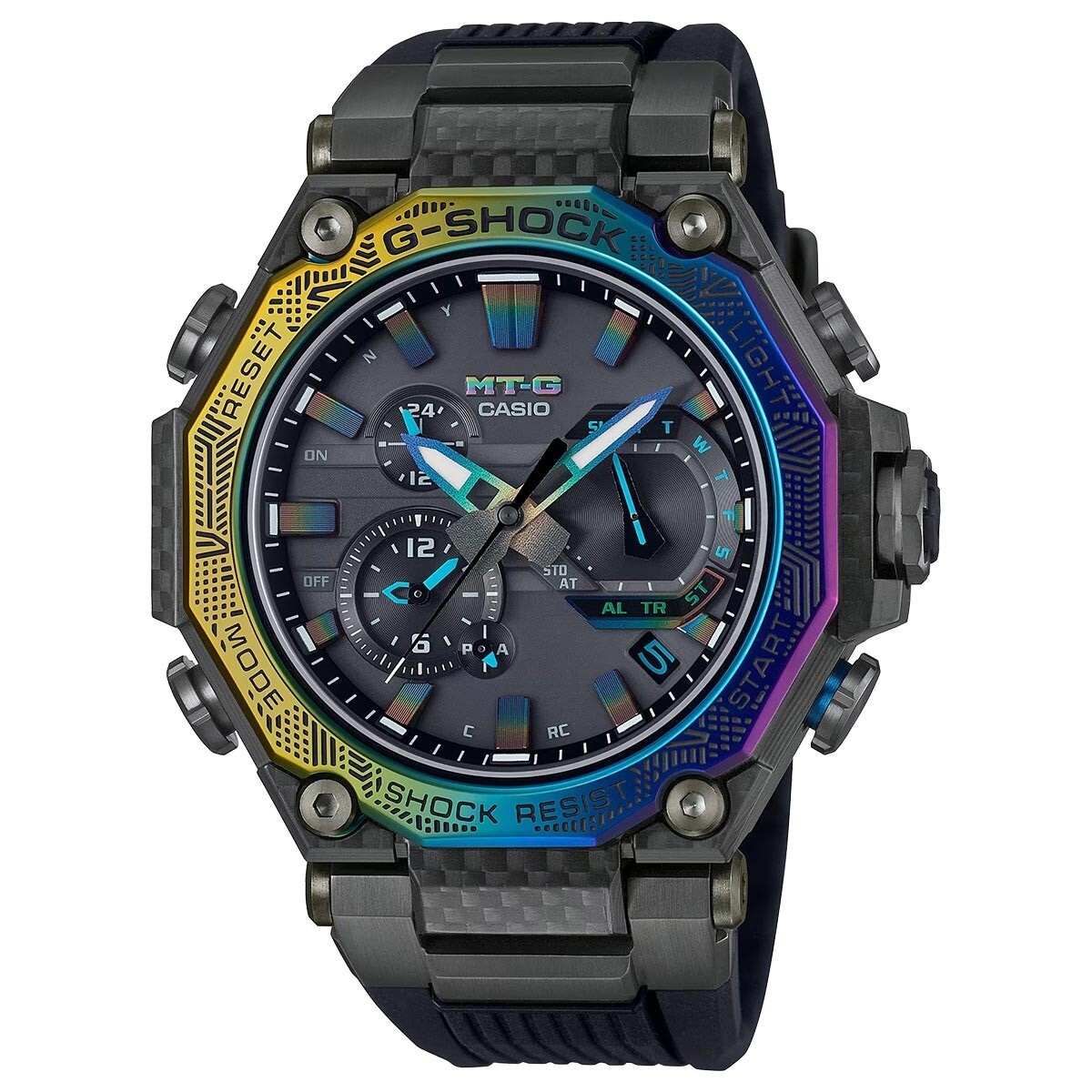 G-Shock MT-G Rainbow Bright Lights City Limited Edition Watch MTG-B2000YR-1A