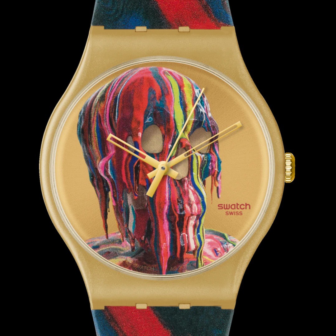 Swatch Originals, WE’REALLGONNADIE (FORRON), Swiss Made, Multicolor 42mm SUOZ115