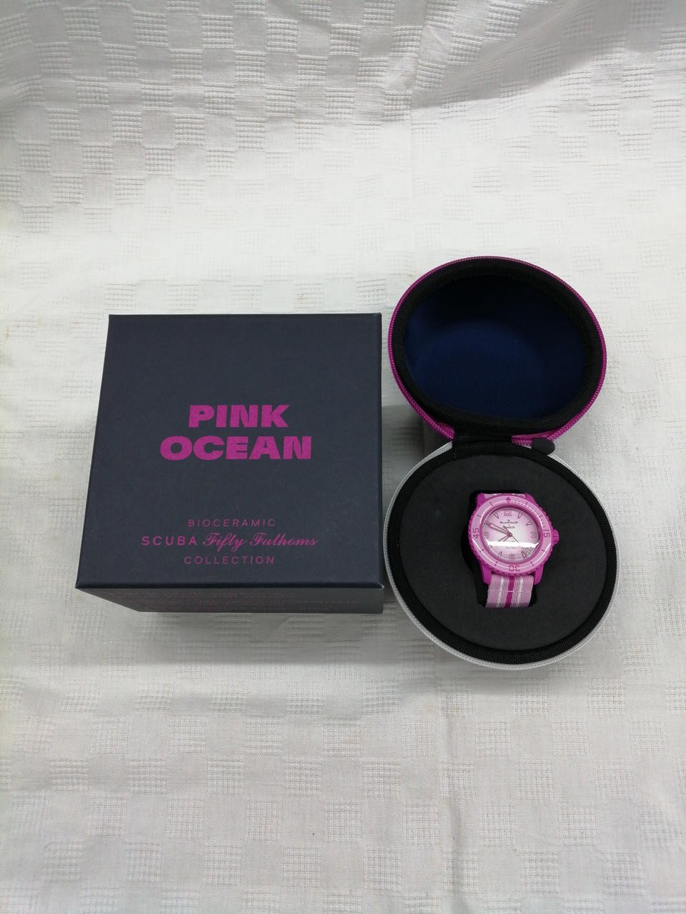 [A4N] Swatch x Blancpain Bioceramic Scuba Fifty Fathoms Antarctic S035P [t7p]