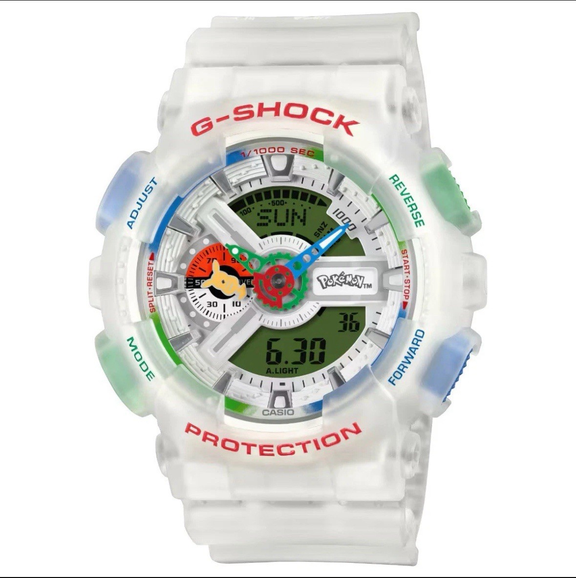 PSL CASIO Pokémon x G-SHOCK GA-110PKM-7AJR Pokémon Collaboration Model PRESALE