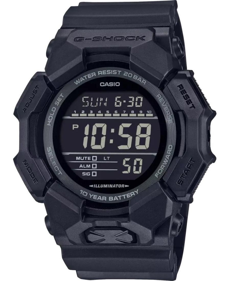 CASIO Men Digital Quartz Casual Watch Classic Dress Black Dial Waterproof Round