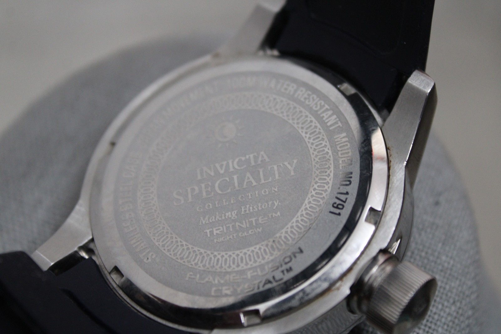 Invicta Specialty Collection Model 1791 Men’s Watch 100m Stainless Steel