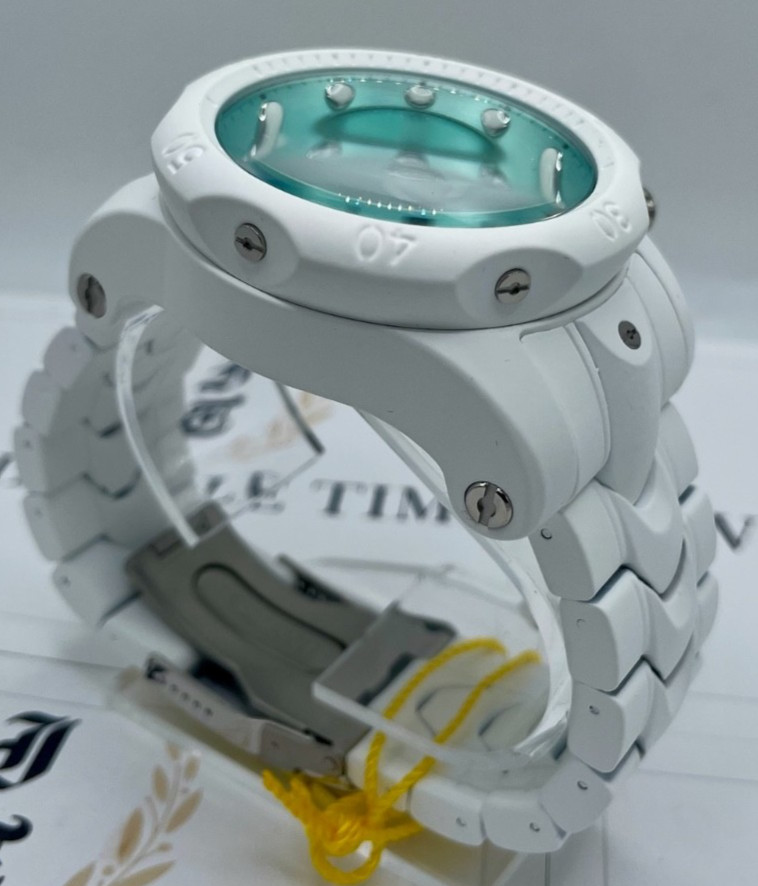 Invicta Venom Ghost Men’s Watch – 53.7mm, Aqua Plating, Steel (48222)