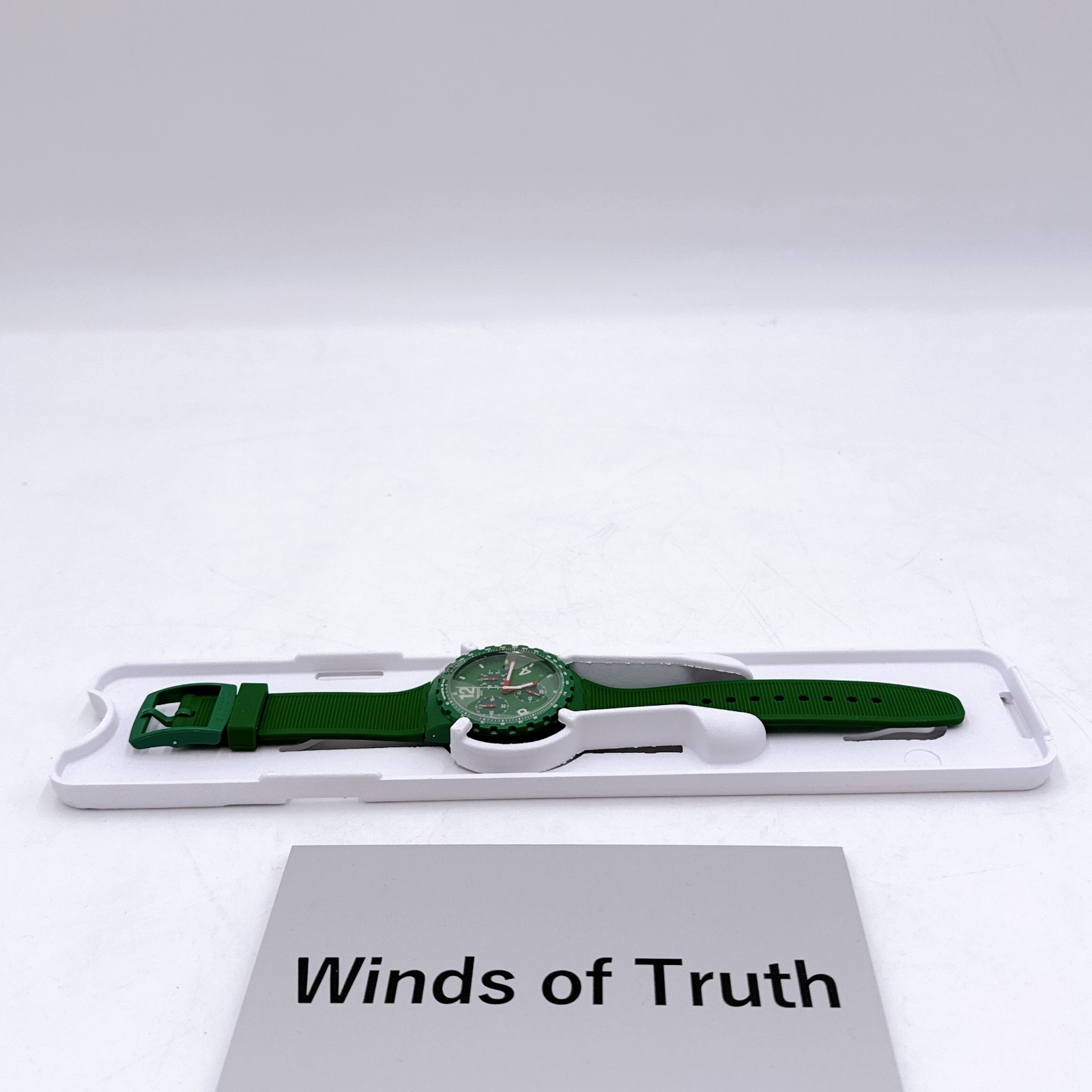 Swatch Watch PRIMARILY SUSG407 GREEN SUSN419 BLUE SUSR407 RED Chronograph