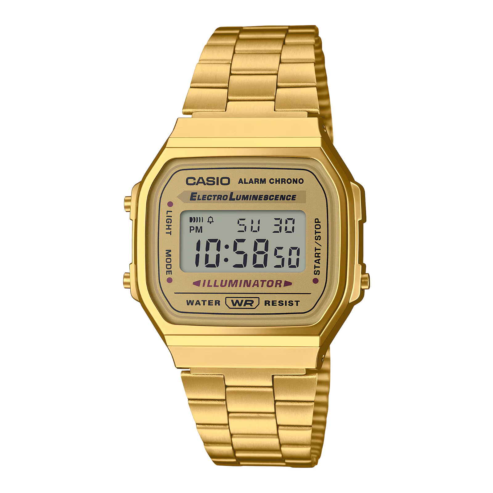 Casio A168WG-9EF Retro Mens Watch – Gold