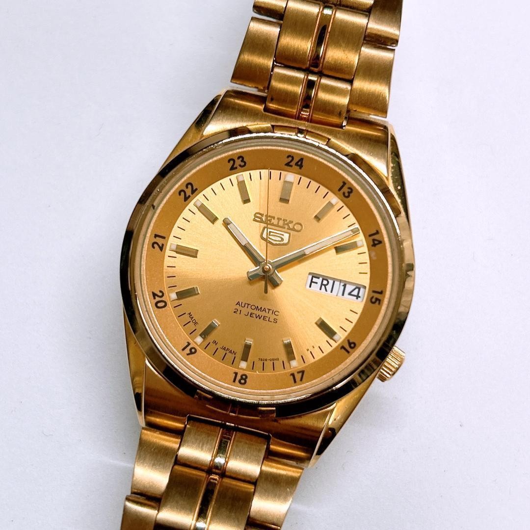 Seiko 5 Automatic watches Men’s Day Date Limited Edition Genuine Working