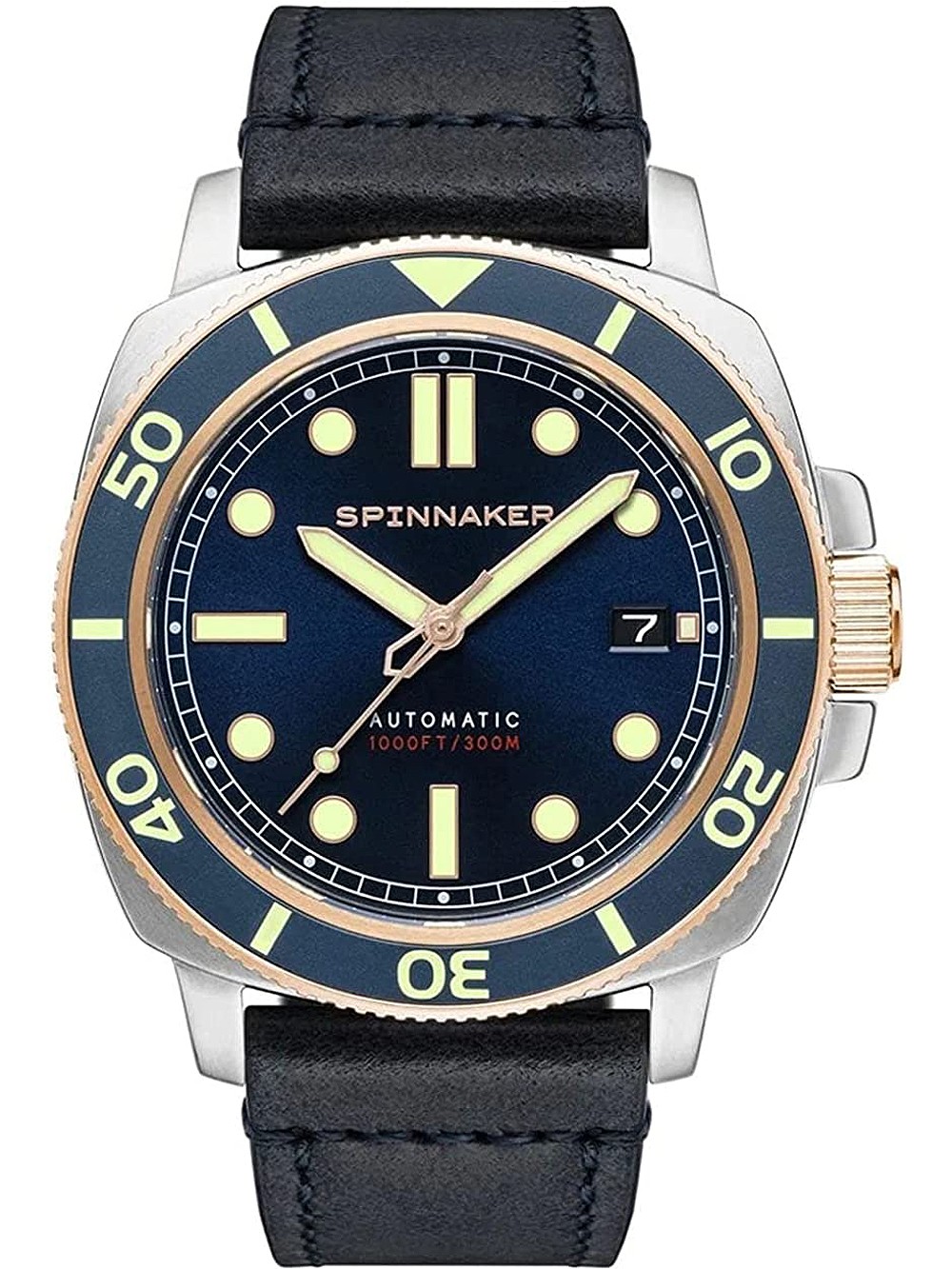 Spinnaker SP-5088-05 Hull Diver Automatic Mens Watch 42mm 30ATM