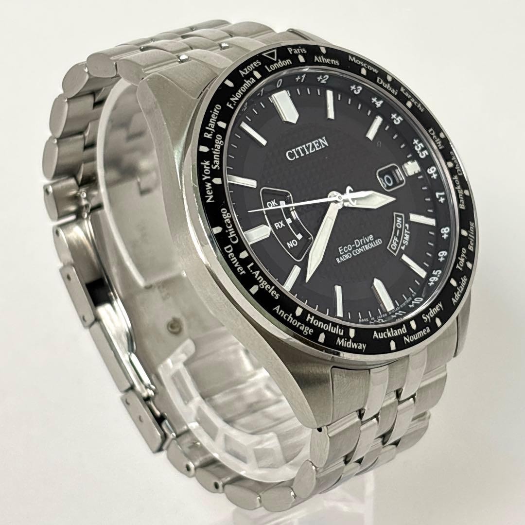 Citizen Eco-Drive Quartz Mens Wristwatch 43mm wrist 16cm/6.3in NA