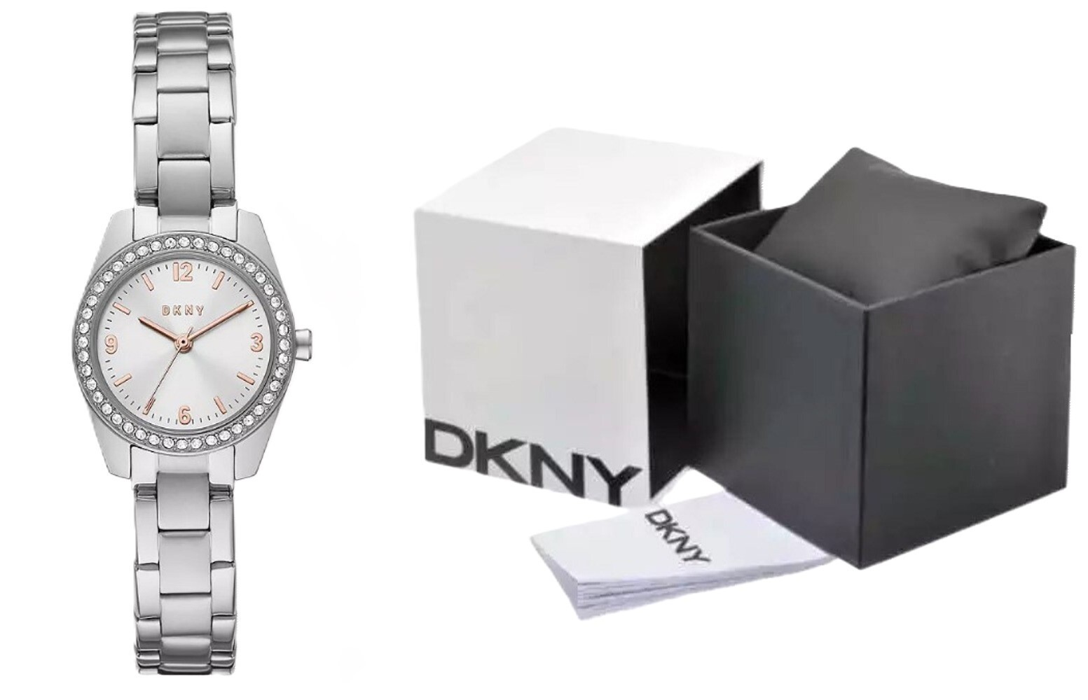 NEW AUTHENTIC DKNY Nolita Glitz LADIES WOMEN’S NY2920 WATCH with Gift Box