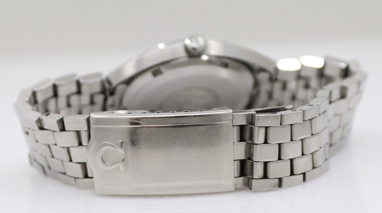 Omega Constellation 168.017 Linen Dial Stainless Steel Watch