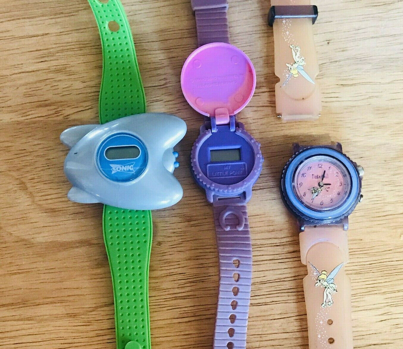 Watches 6 Total Childrens For Parts, Repair, or Batteries Variety Not Tested