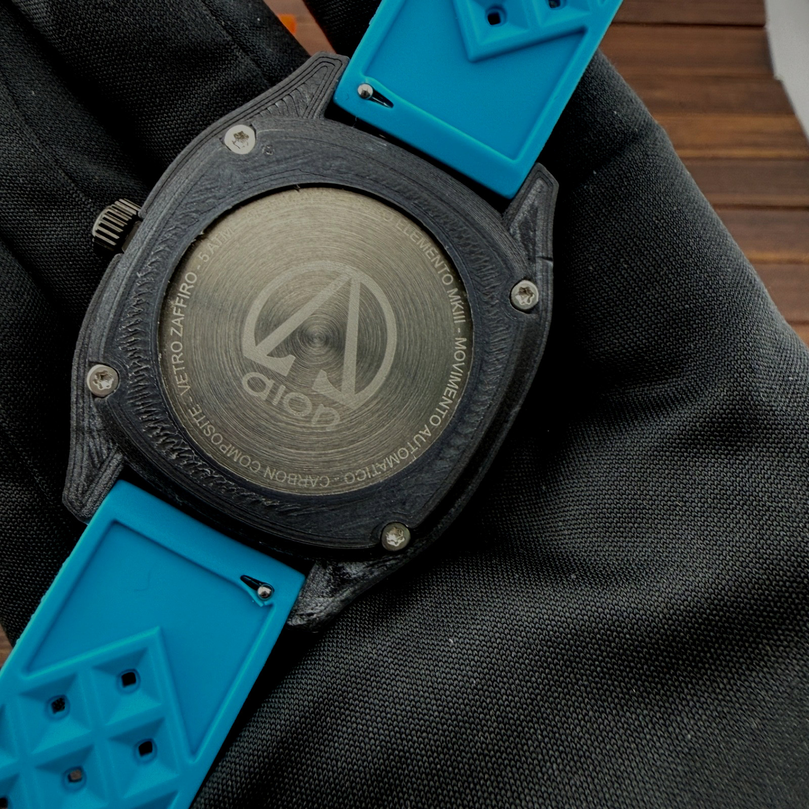 Aion Made In Italy Automatic NH35 Carbon Fiber Case 40mm Men’s Watch New