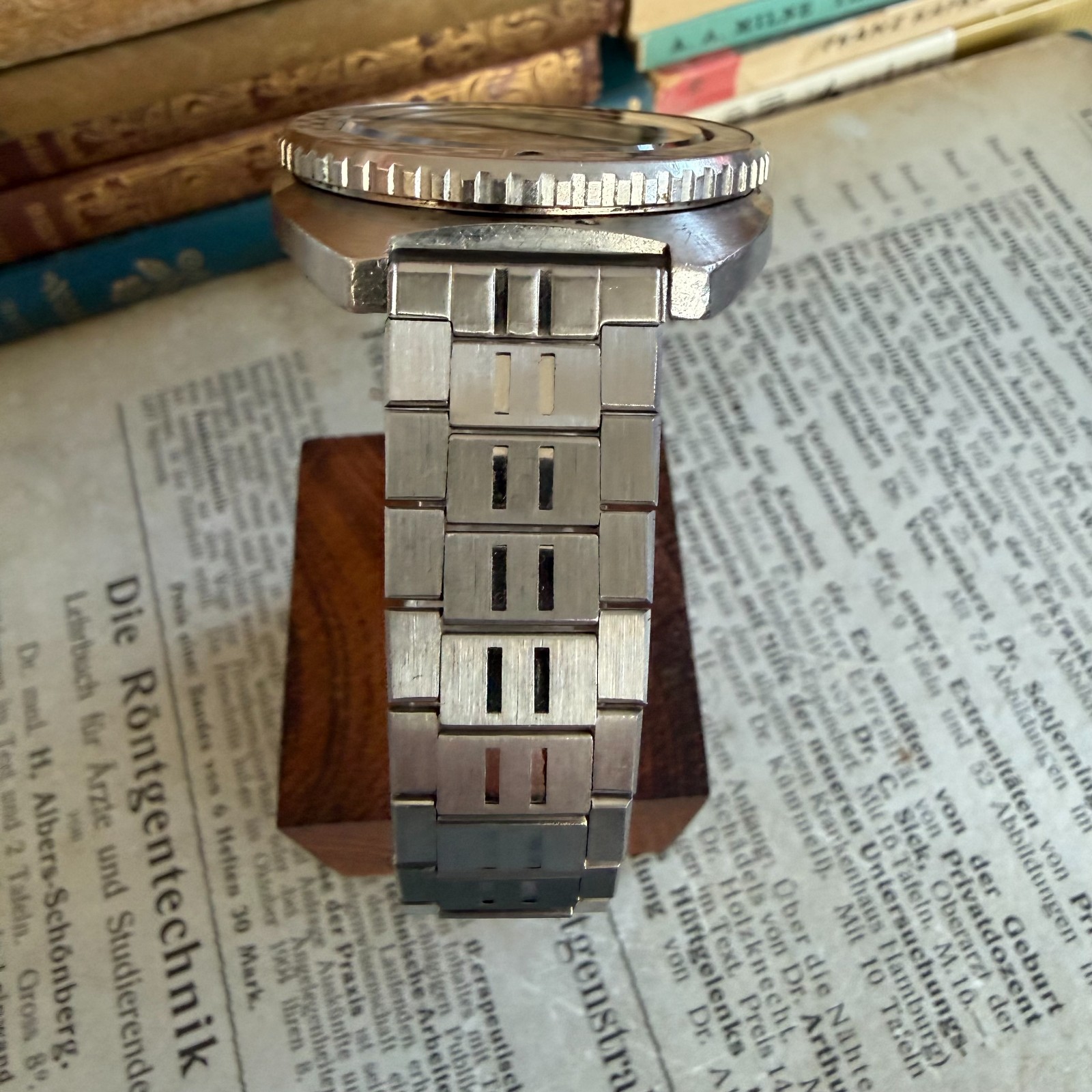 Vintage Seiko Rally Diver 6106-8227 Automatic “Checker Flag” Daini Seikosha 1970
