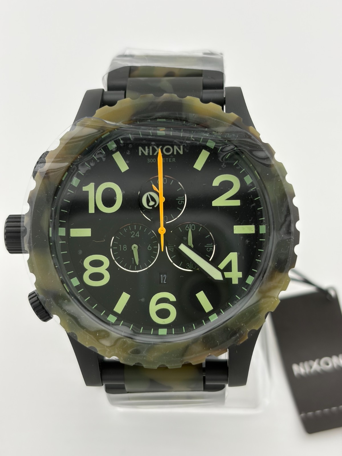 **SPECIAL FORCES CAMO Nixon 51-30 A083-1428 Black Dial & Camo Bezel RARE COLOR
