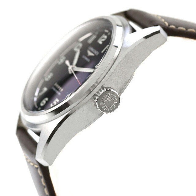 Unused LONGINES Spirit L3.810.4.53.0 Black Automatic Men Watch in Box