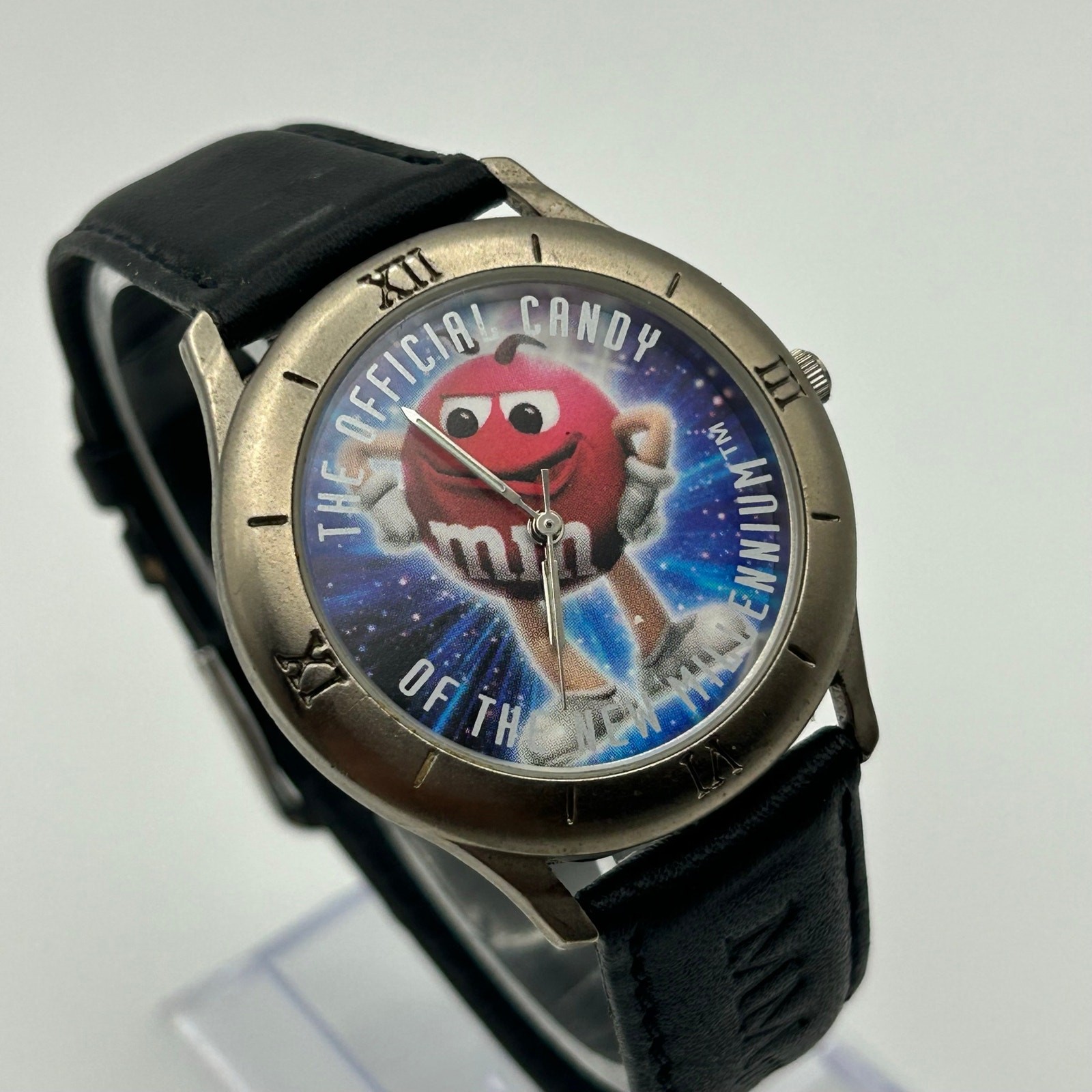1998 M&M’s “Official Candy of the Millennium” Watch Working New Battery