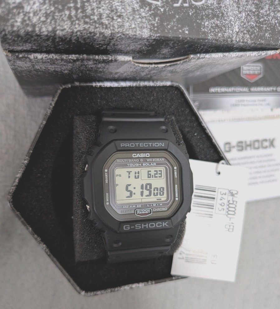 item CASIO G SHOCK GW 5000U 1ER Radio Solar Screw back Super