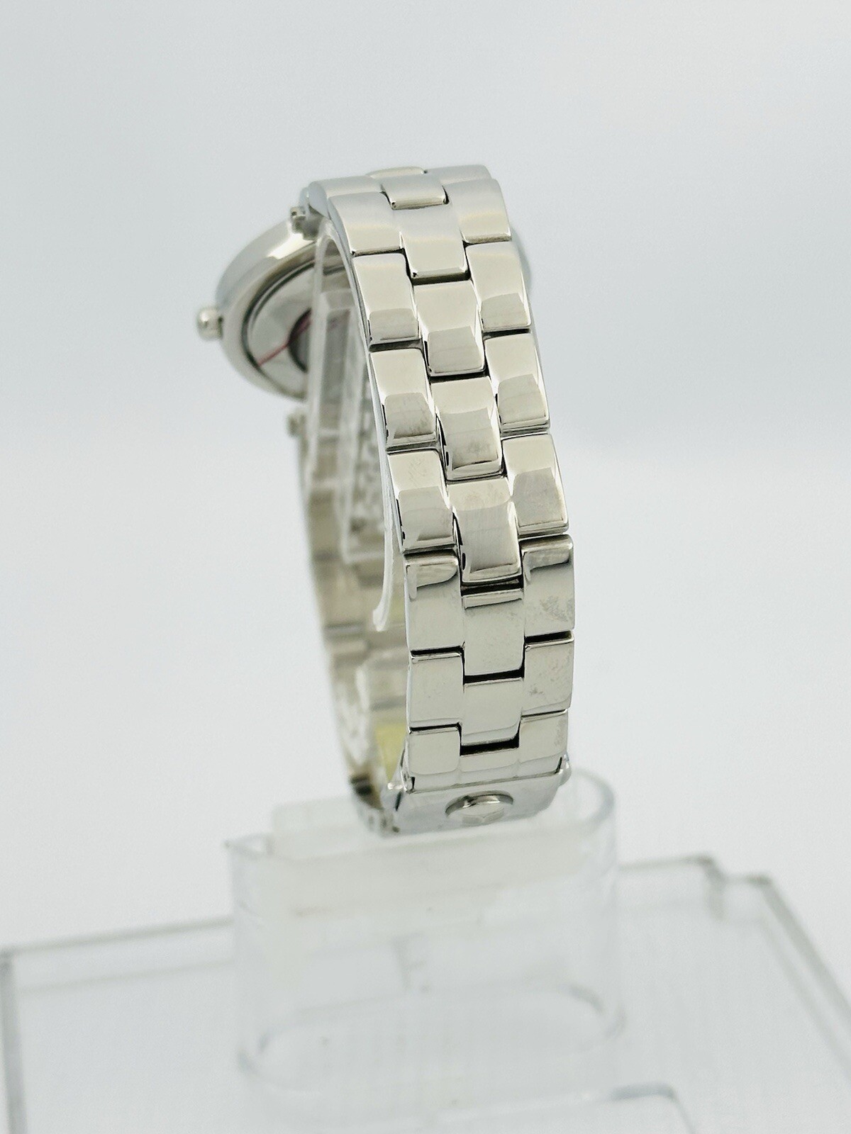 BCBGMAXAZRIA Ladies BG8314 Pirouett Steel Case sparkling studding Watch