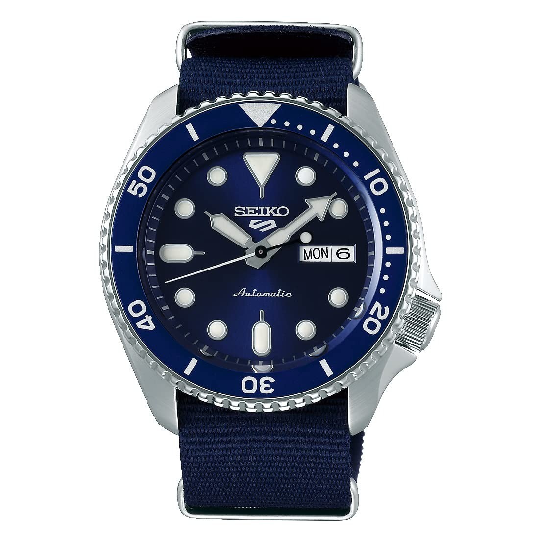 Seiko 5 Sports Men’s Analogue Automatic Watch SRPD61K1 – Waterproof