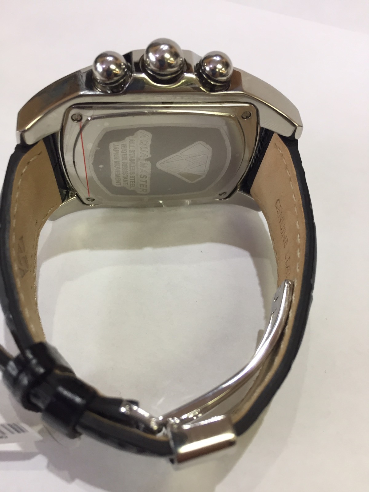 Aqua Master Jojo Lupah St Steel man Watch 1.50ct real diamonds