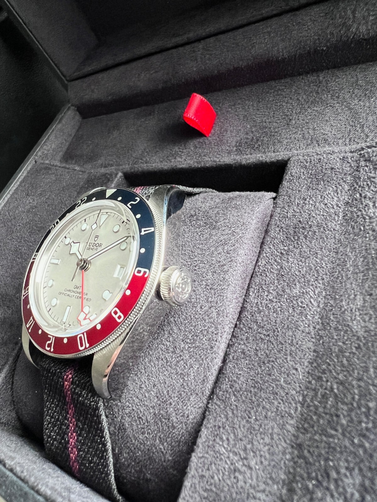TUDOR Black Bay White Men’s Watch – M79830RB-0012 – Opaline Dial, White Dial
