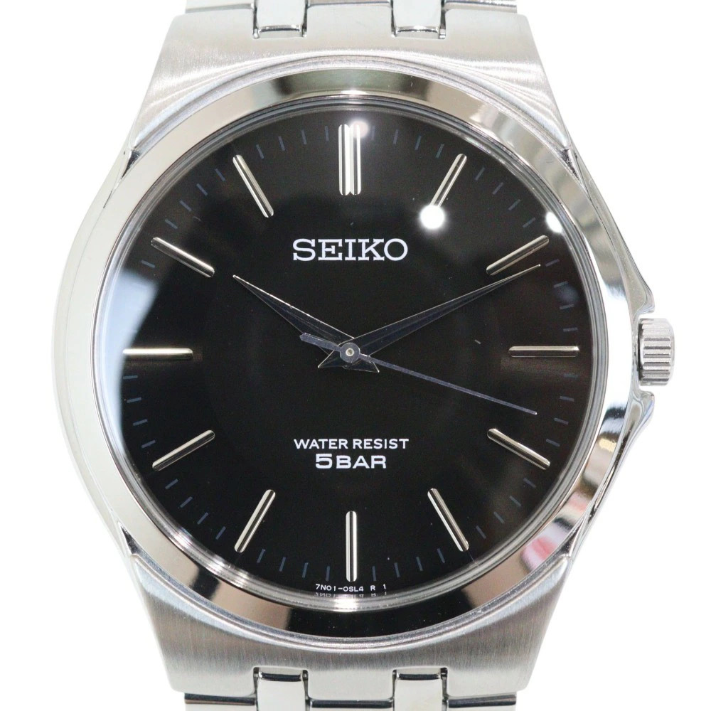 SEIKO SCXP023 Black Case Size 33.7mm Wrist Size 19cm Men’s Used Watch #61012