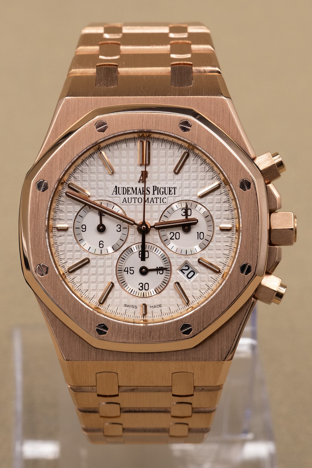 Audemars Piguet Royal Oak Chronograph Silver Dial with Box