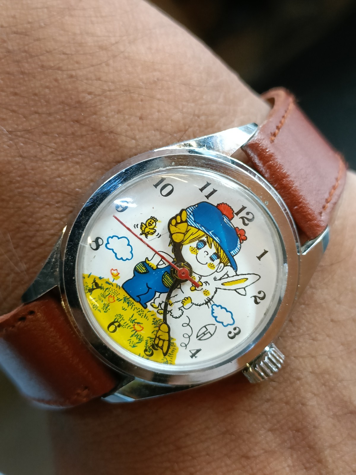 HEGDE-GOLAY WINDING MULTICOLOUR DIAL INDIA MEN’S WORKING CONDITION