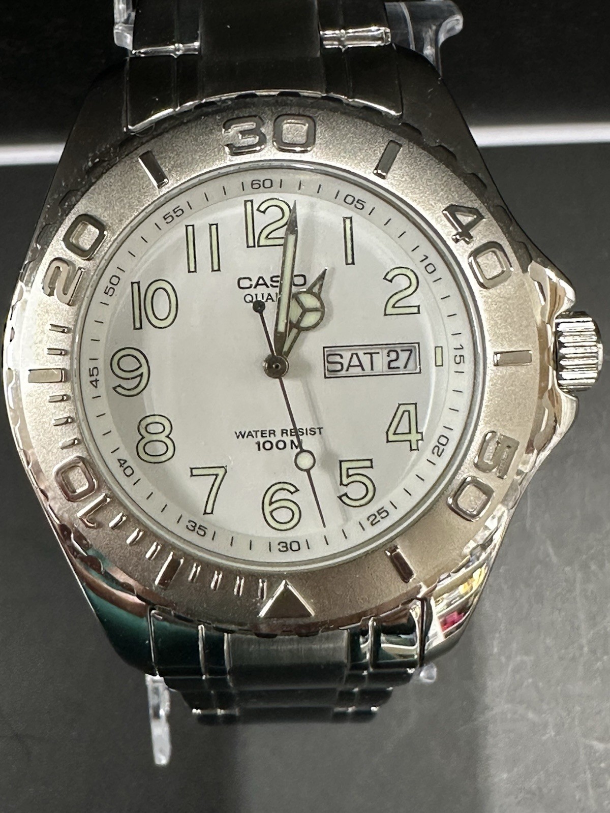 Casio MTD-1017A-7B Stainless Steel Band Men’s Watch