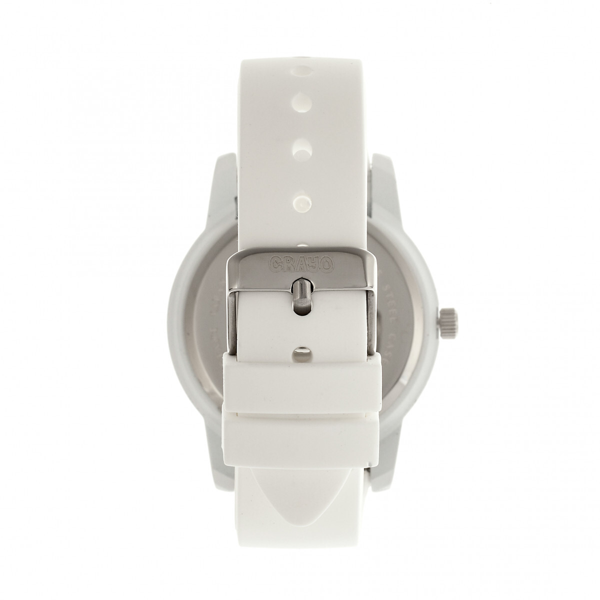 Crayo Festival Unisex Watch w/ Date – White
