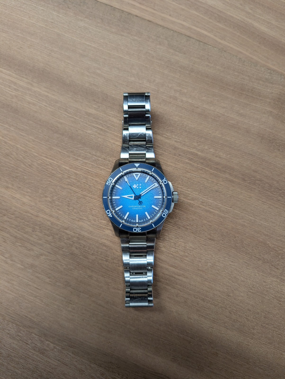 Christopher Ward C60 Trident Lumiere Titanium Men’s Watch C60-41C3H31T0BB0-B0