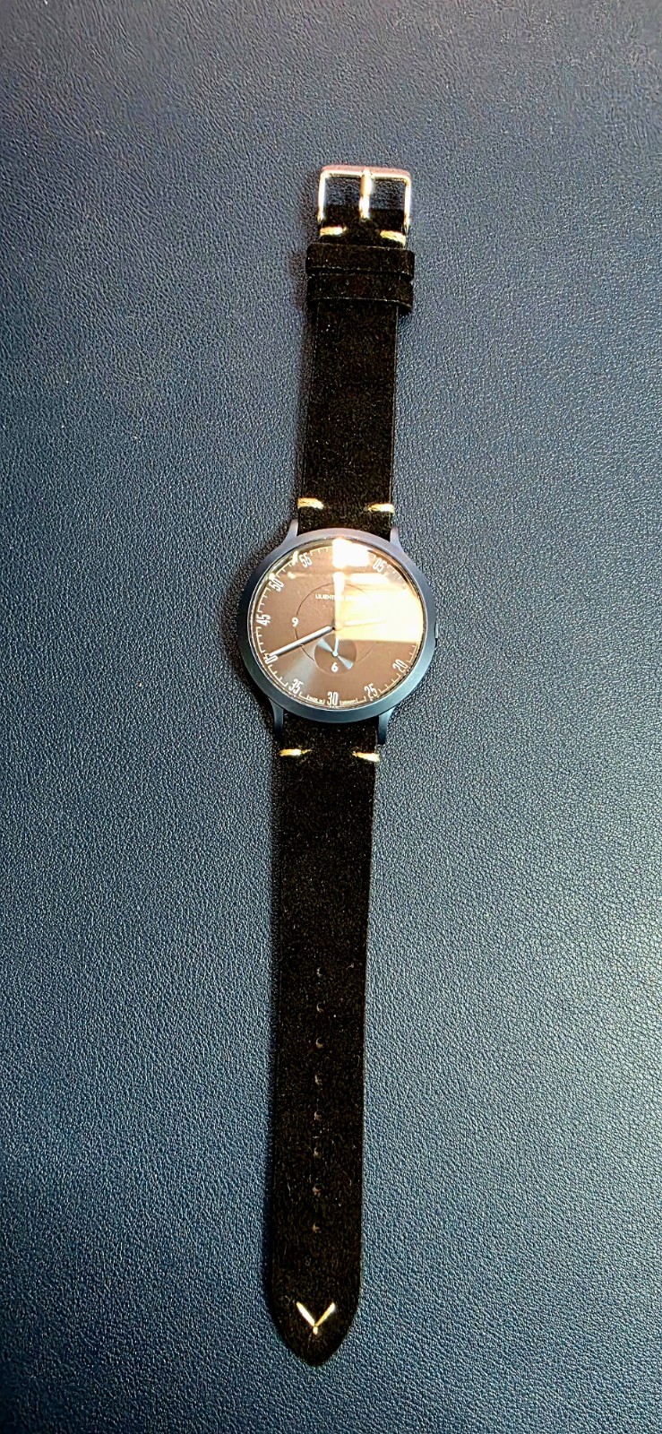 Lilienthal Berlin L1 All Blue, Ronda Quartz 1069 movement 42.5mm Beautiful!!!