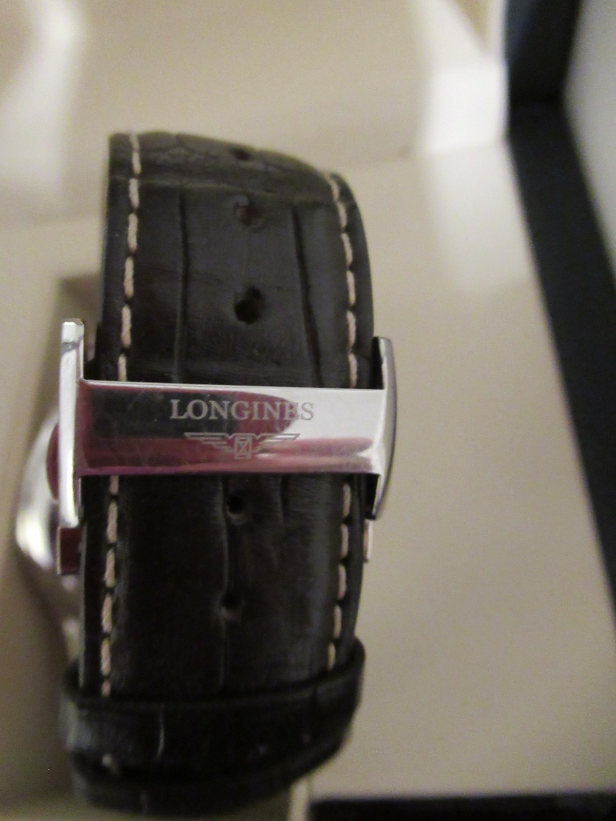 Longines Master Collection Men Brown Leather Automatic Stainless Watch L2.859.4