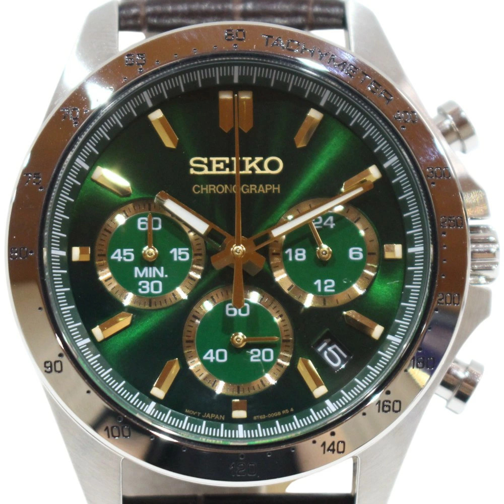 Seiko Spirit 8T Chrono SBTR017 Quartz Chronograph From Japan