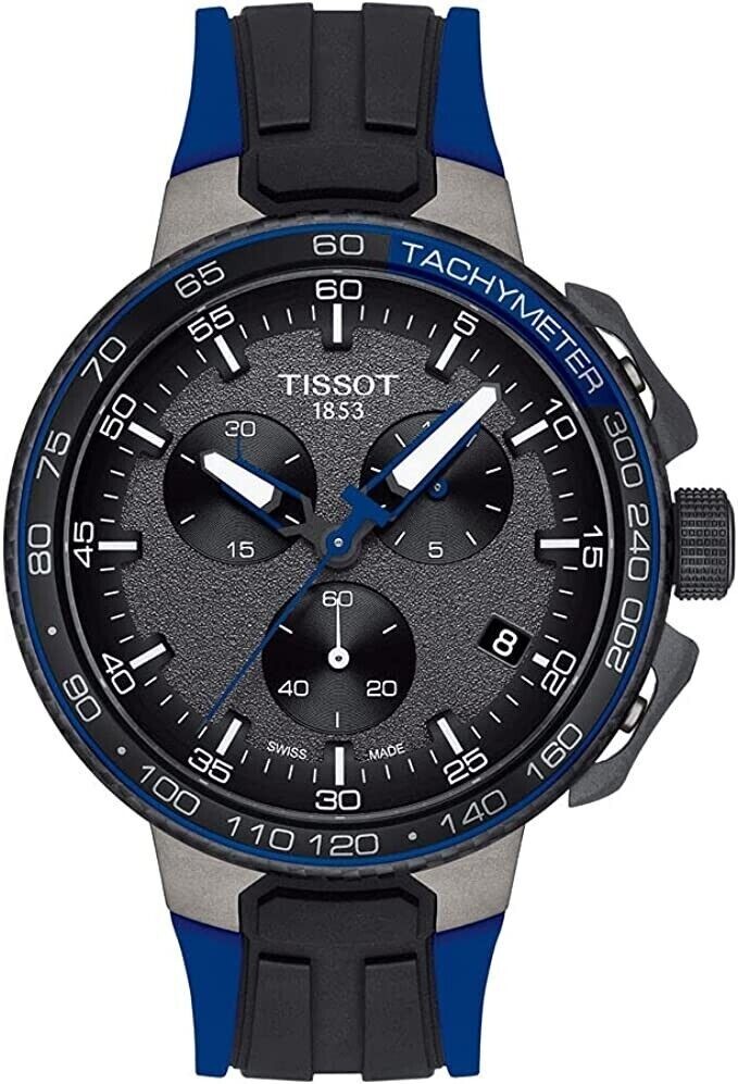 Tissot T-Race Cycling 44.5mm Watch T1114173744106 (FEDEX 2 DAY & WARRANTY)