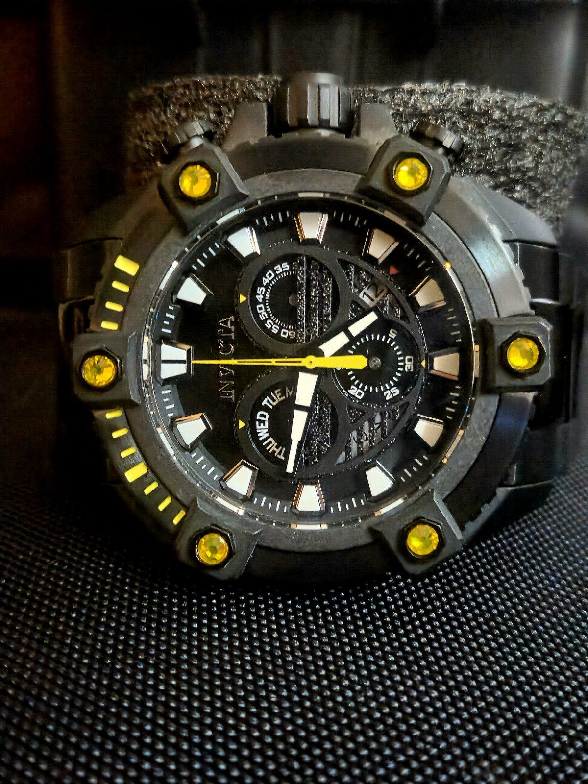 Invicta Coalition Forces Swiss Ronda Z60 Caliber Men’s Watch – 56mm, Black 46654