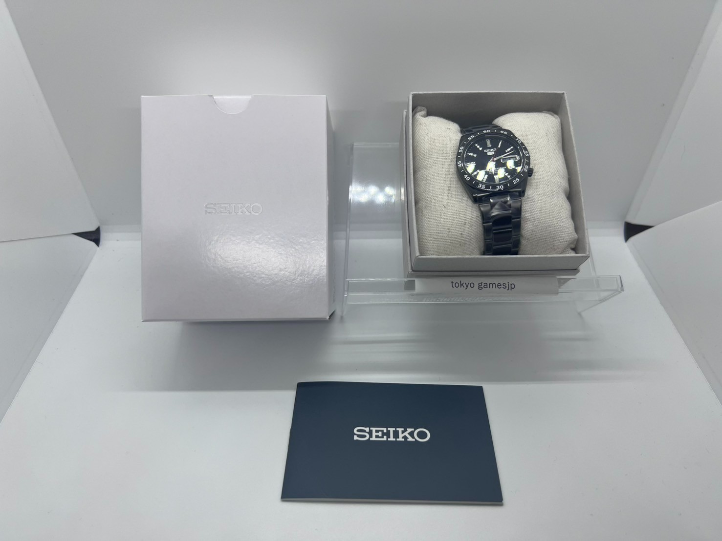 SEIKO SEIKO5 SNKE03K1 Wristwatch Black Automatic Men’s Watch Japan Analog