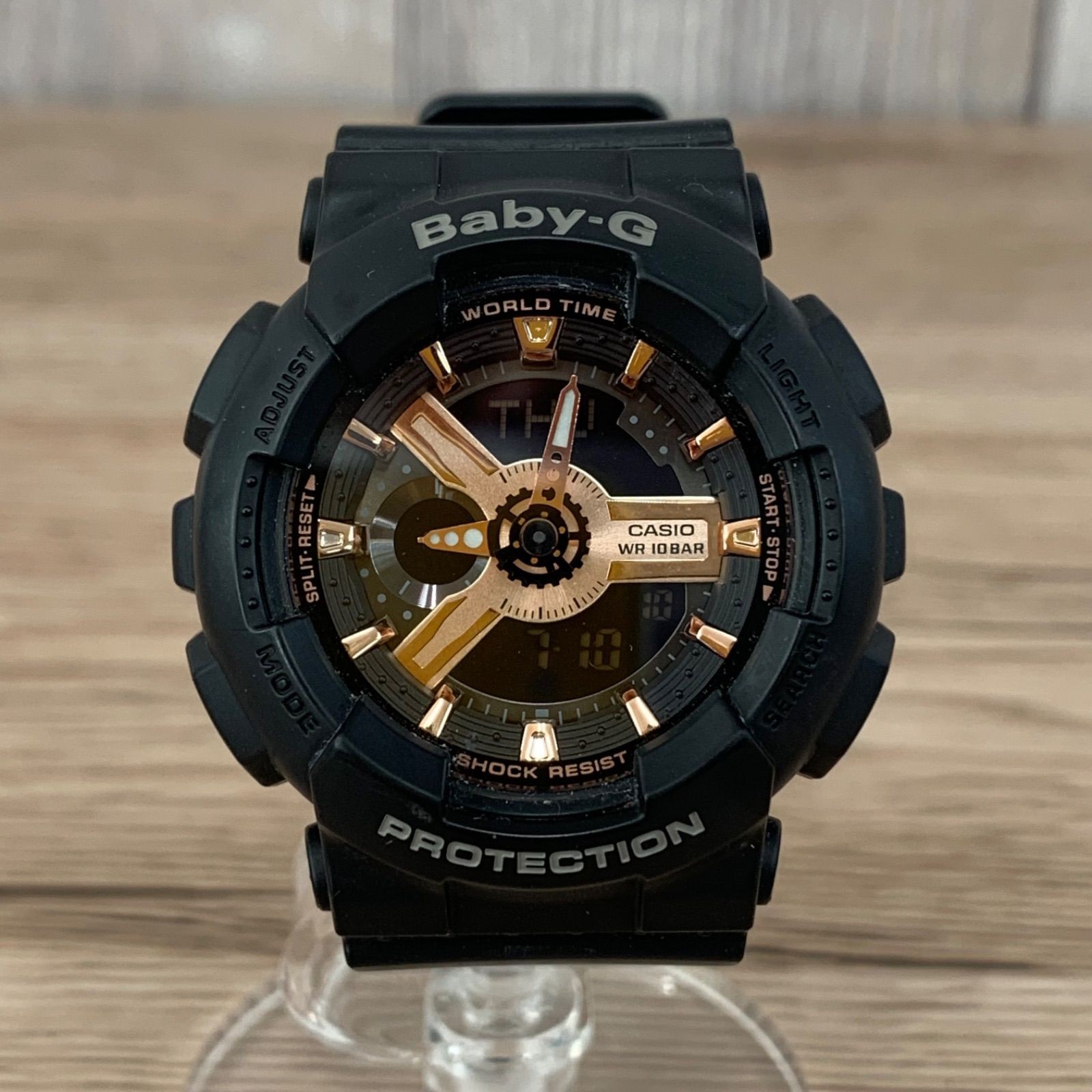 CASIO G-SHOCK Baby-G BA-110RG Black Watch From Japan