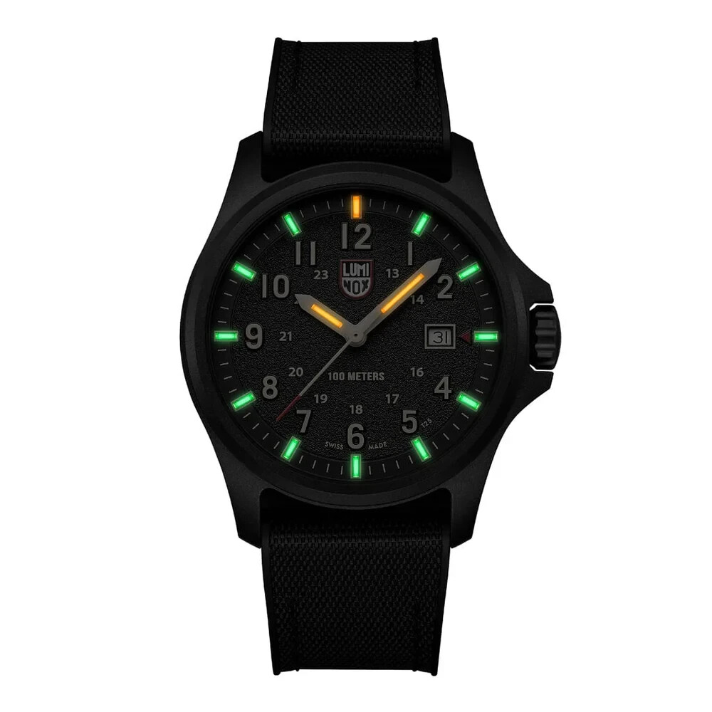 New Luminox Atacama Field Watch Military Style Set XL.1970.SET Swiss Made 43mm